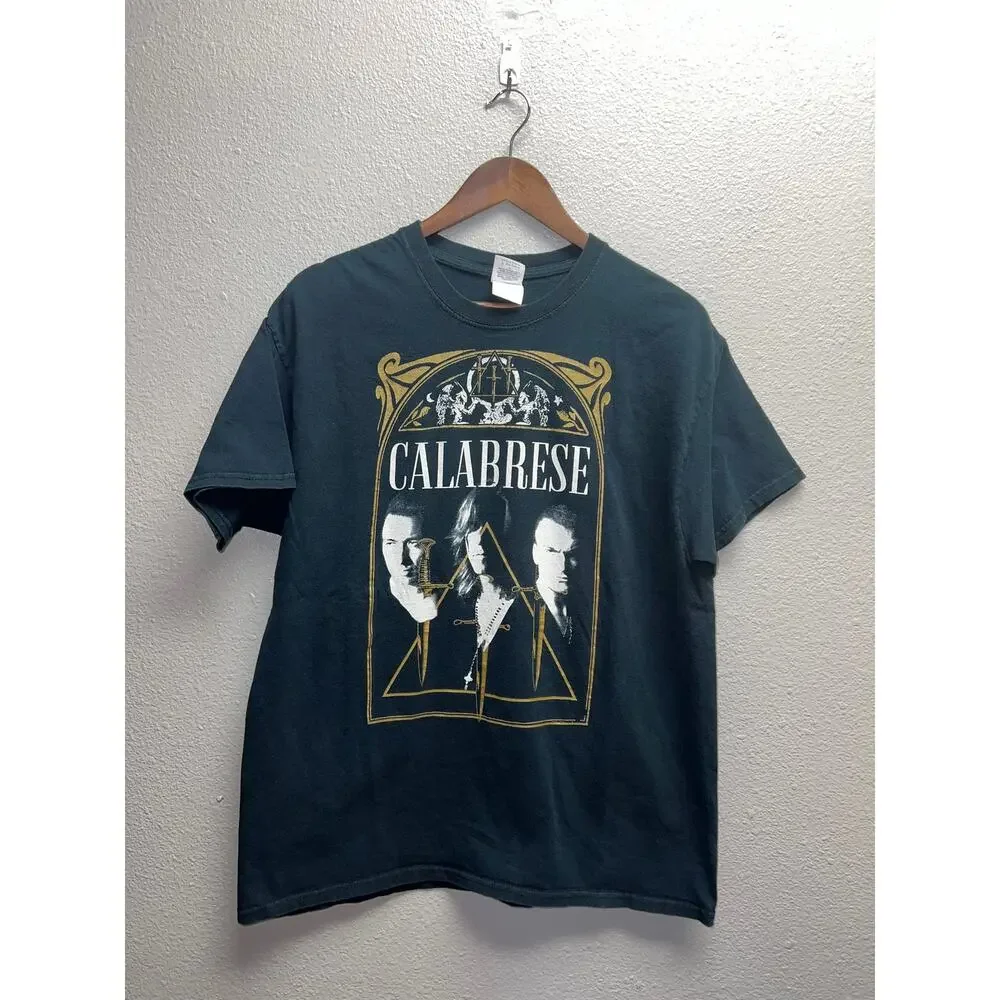 Vintage Calabrese Shirt Lust For Sacrilege Graphic Band Tour Music Tee Large - Picture 1 of 9